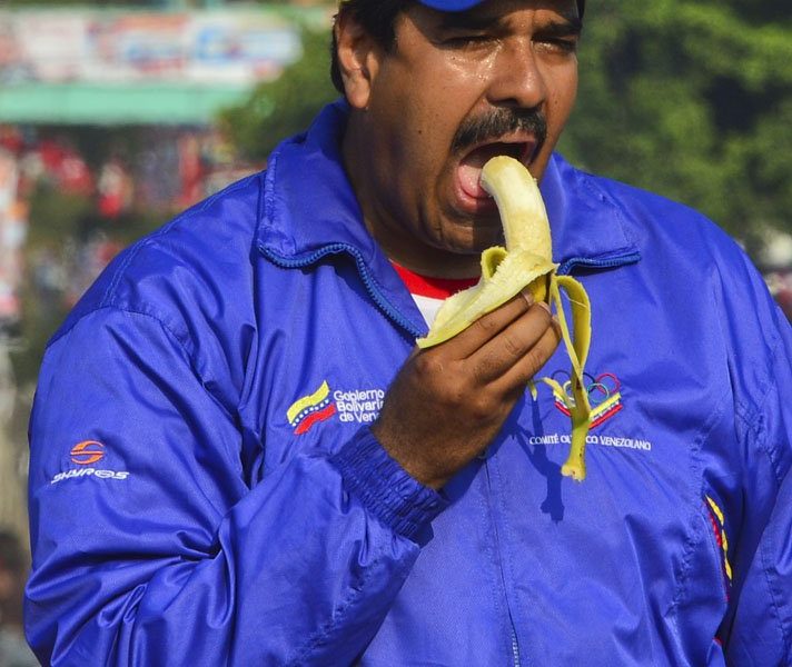 Encontramos a Nicolas Maduro comiendo uno de su especie